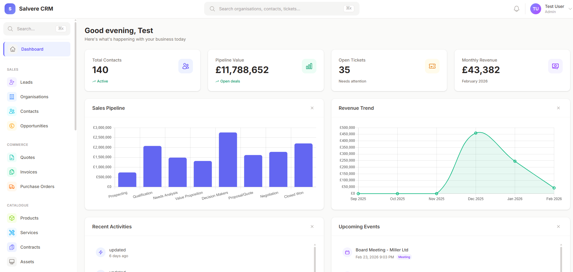 Exe-CRM — Modern CRM Built to Replace vTiger