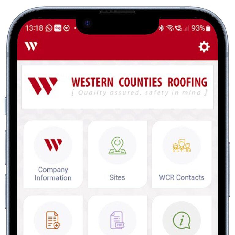 Western Counties Roofing — Construction CRM & Mobile App